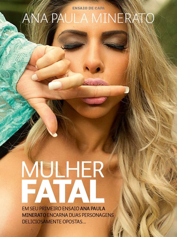Panicat Ana Paula Minerato Pelada Nua Na Revista Sexy Safadas Na Web